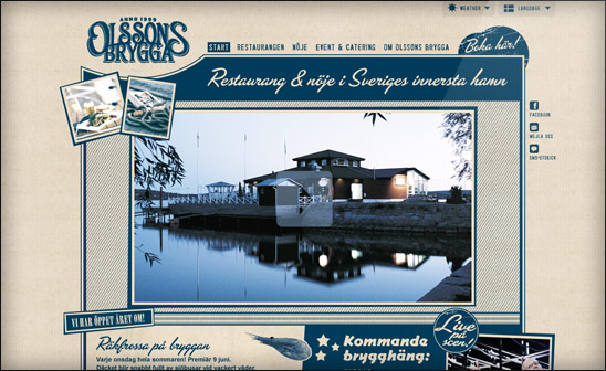 Olssons Brygga Arvika hemsidor